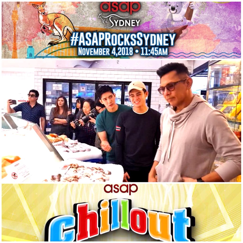 Mukhang seryoso sila sa tinitingnan nila ah! Ano kaya? Saan kaya ito sa Sydney? Malalaman niyo BUKAS, Nov. 4, 12nn sa asapchillout.abs-cbn.com! #ASAPChilloutRocksSydney