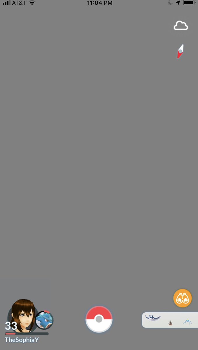 realsophiayang's tweet image. The map is grey right now:( Try harder #PokemonGO #NotLoading