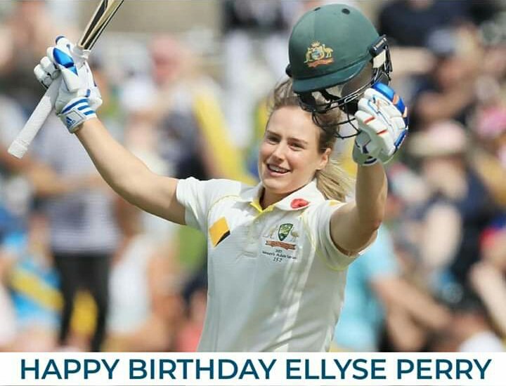 Australia woman cricketer, Ellyse Perry turns 28 today.

Happy Birthday...     