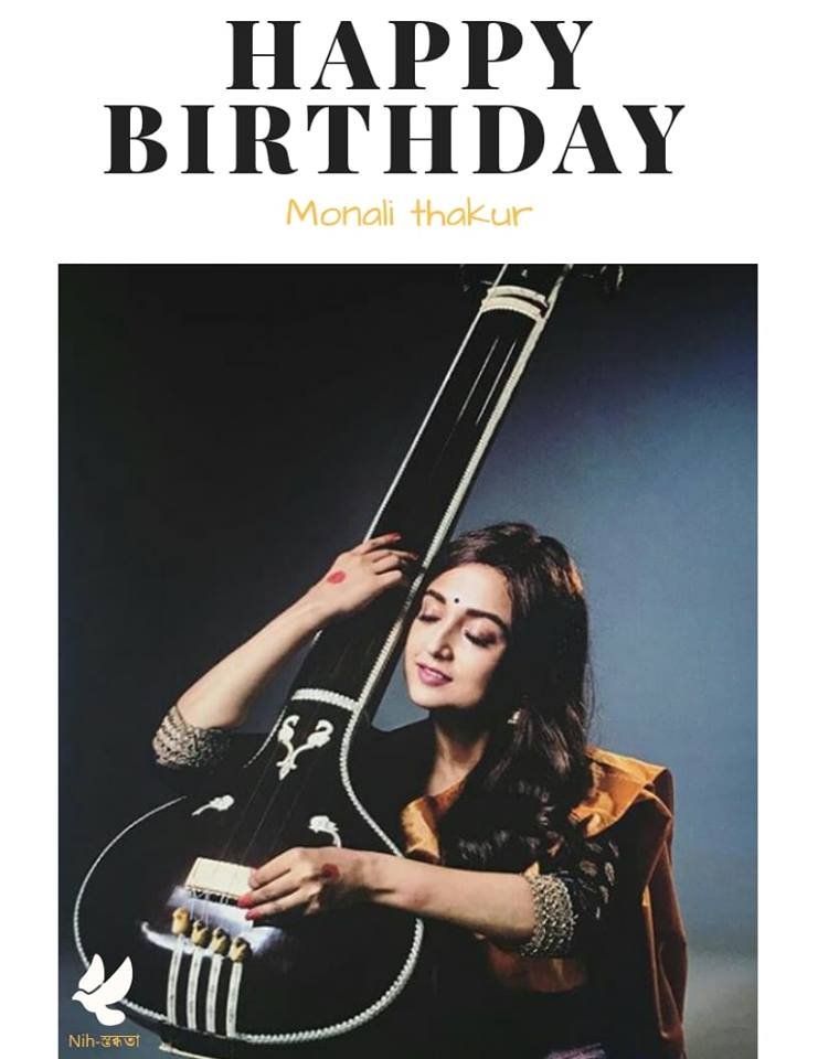 Happy Birthday Monali Thakur . 