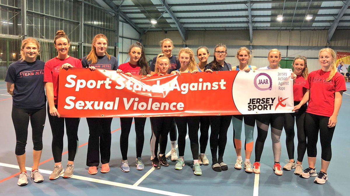 Good luck to <a href="/jersey_jets/">TeamJetsJersey</a> this weekend and thanks for helping us to raise awareness of @JAAR_JSY, who work to support survivors of sexual violence 

You can find out more about the charity at jaar.je