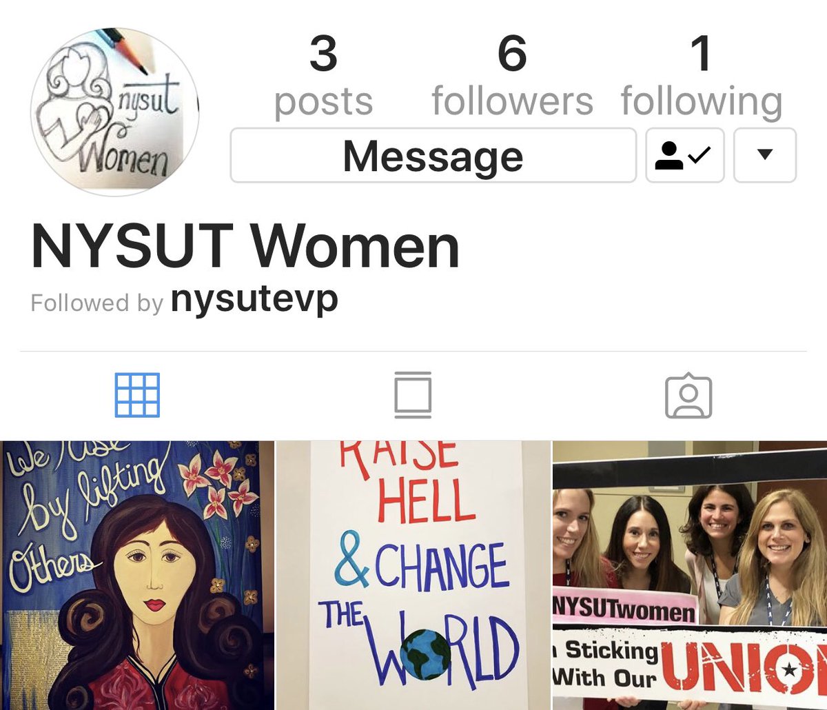 nysut - following the girl you like on instagram