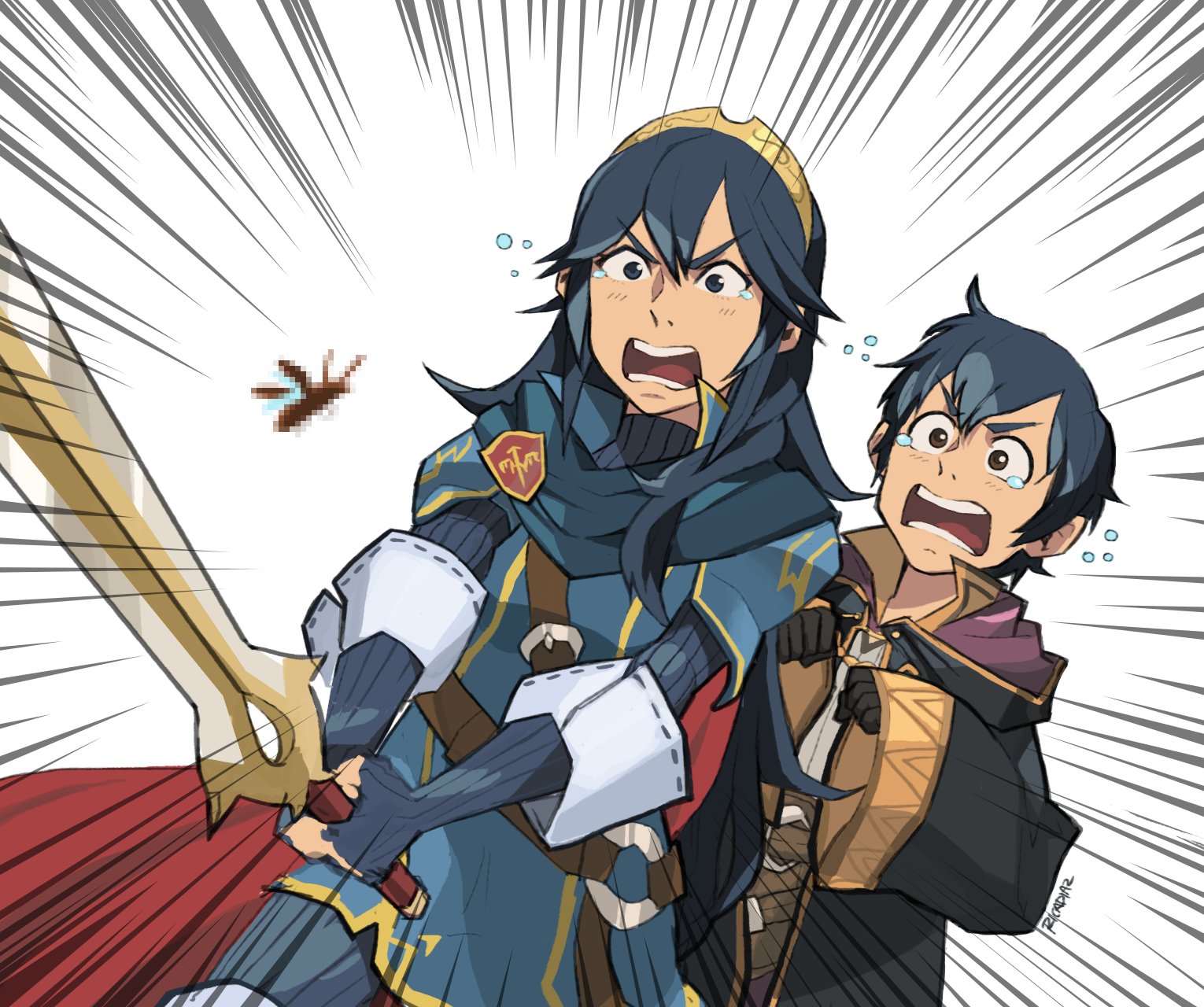 Rica Diaz 🌻 on X: "my friend lent me Fire Emblem Awakening and wow i love  Lucina and Morgan sibs i\