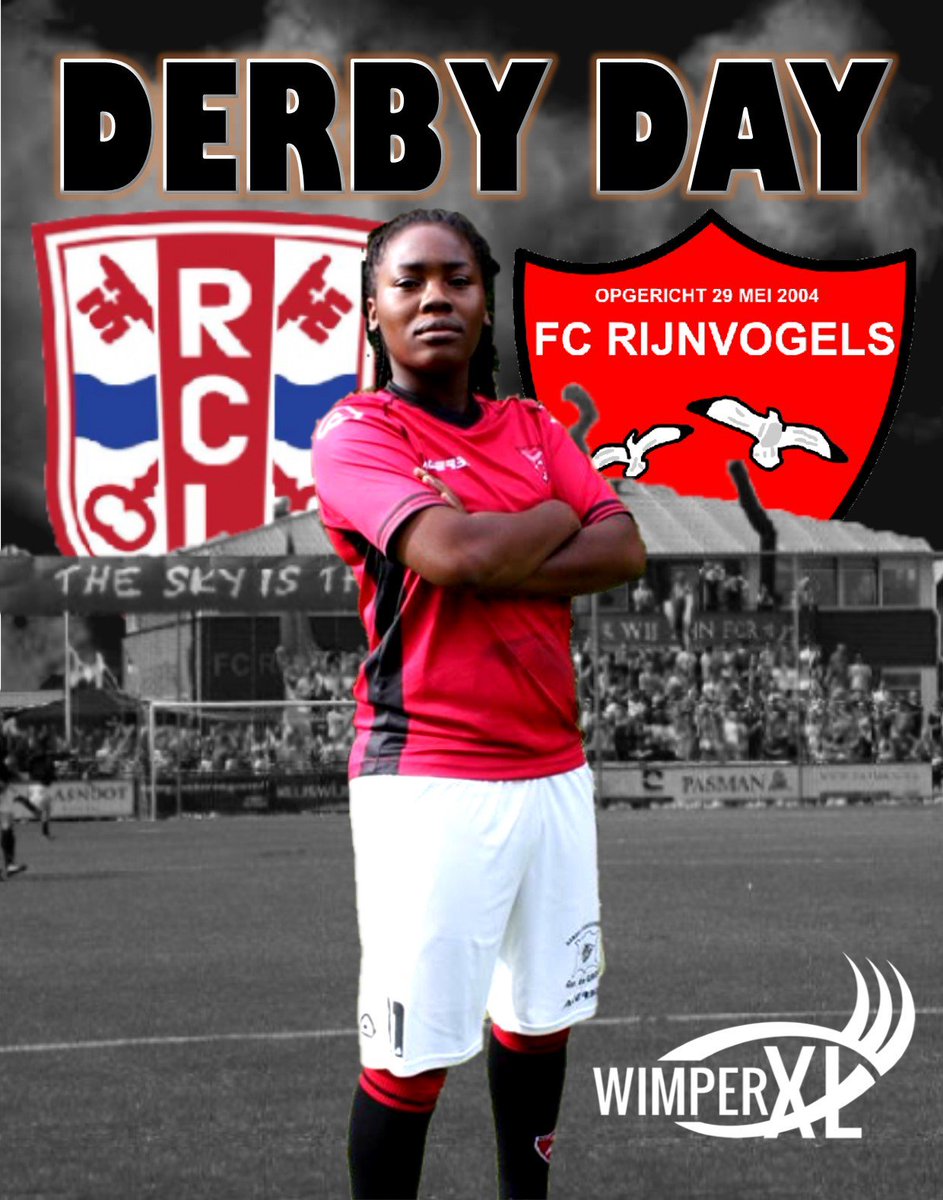FCRijnvogelsVR1's tweet image. MATCHDAY- DERBY DAY

Vanmiddag om 15:00 uur spelen we de uitwedstrijd tegen RCL VR1!

#RCLFCR