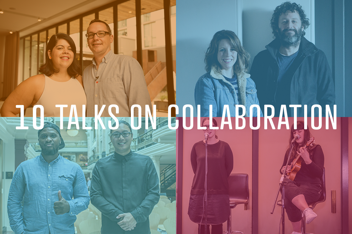 10 talks on collaborating with a spouse, partner, or best friend:  buff.ly/2GfFMMz