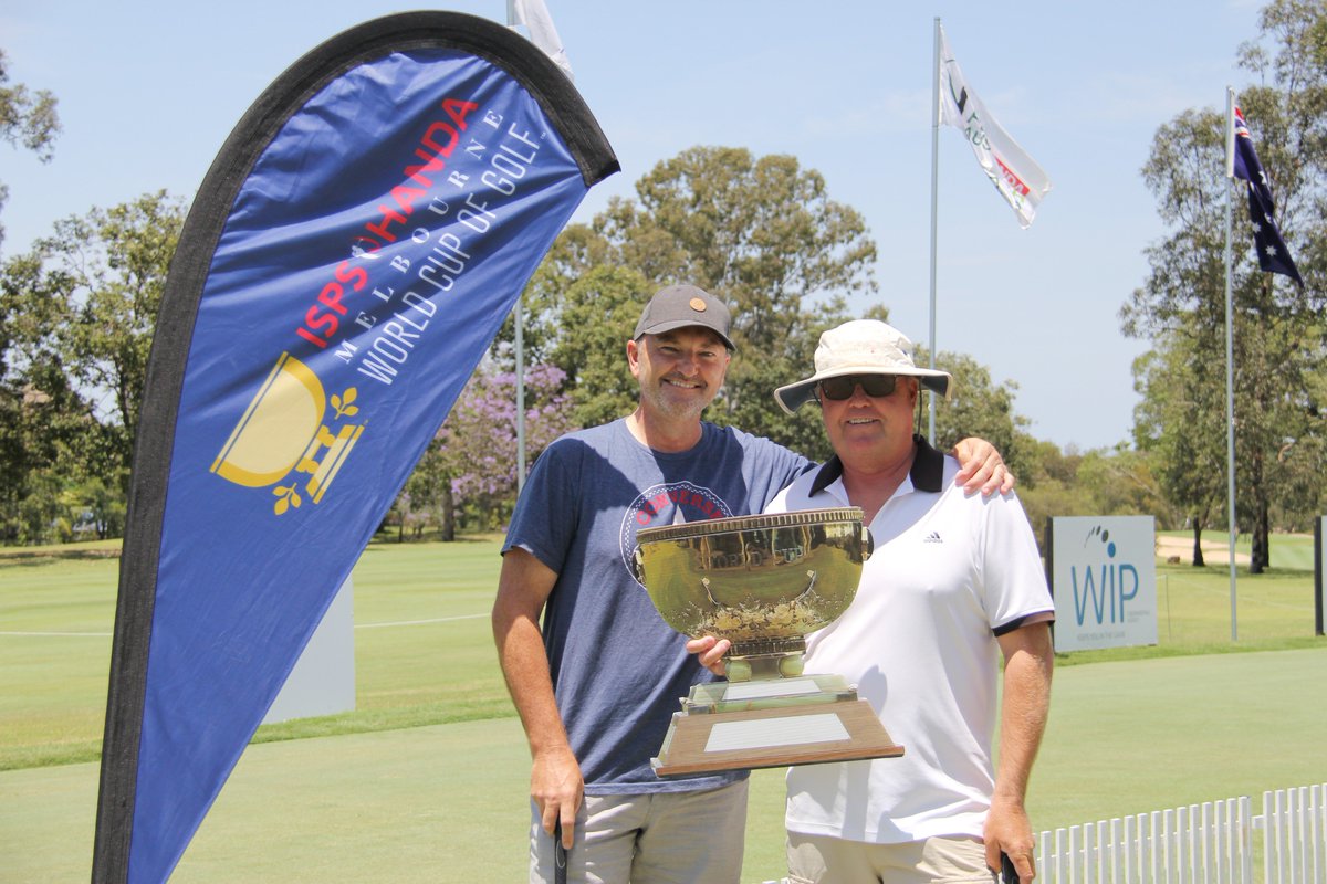There is still a chance to win your way to the <a href="/WorldCupofGolf/">World Cup of Golf</a> by joining us at the Isuzu Queensland Open at <a href="/thebrisbanegolf/">The Brisbane Golf Club</a> tomorrow from 9am- 2pm. Brad and Glen currently hold the lead, can you beat them? 

More information qldopen.com.au/Competition