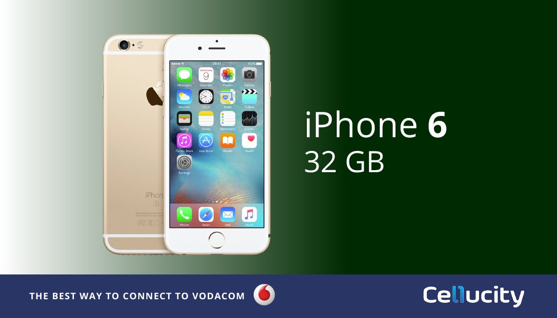 Cellucity's tweet photo. YOU DESERVE THE BEST! Get the iPhone 6 32GB for R299 pm x24 on the Smart XS+ 📲💃
Get it here > https://t.co/m2HXtWZFq4
 
 #AppleSA #iPhone6 @Cellucity https://t.co/3nV9Lu2fBZ