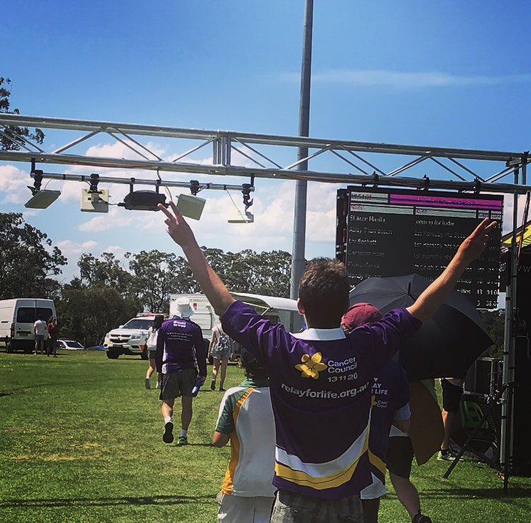 JoeyNicita's tweet photo. Just did 144 laps to fundraise for cancer research! #RelayForLife2018 https://t.co/jIFOZOjVgM