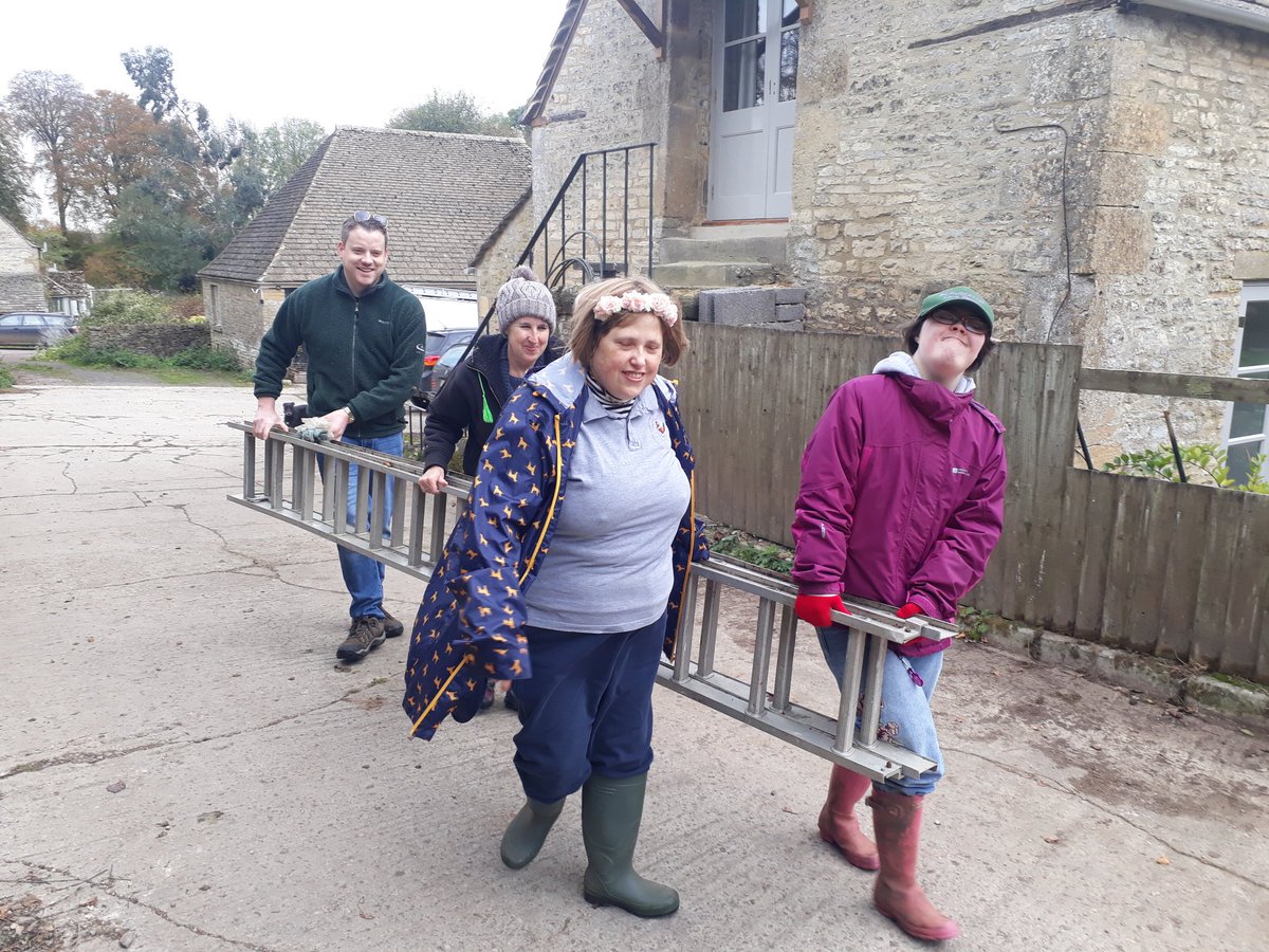 Teamwork! #carefarming #teamwork #wellbeing #ecotherapy  #friendship #inclusion