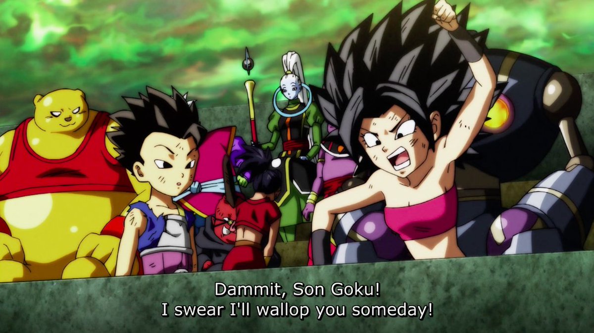 That's Kale and Caulifla's dynamic in a nutshell. 