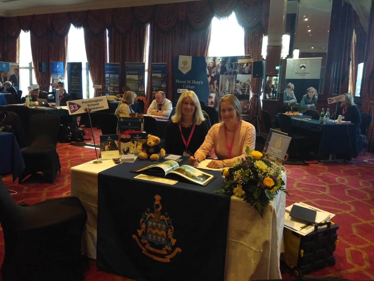 All ready for day 2 at #bbswnov18 Talking to international agents about <a href="/PockSchool/">Pocklington School</a> #inspiredforlife   #iloveboarding