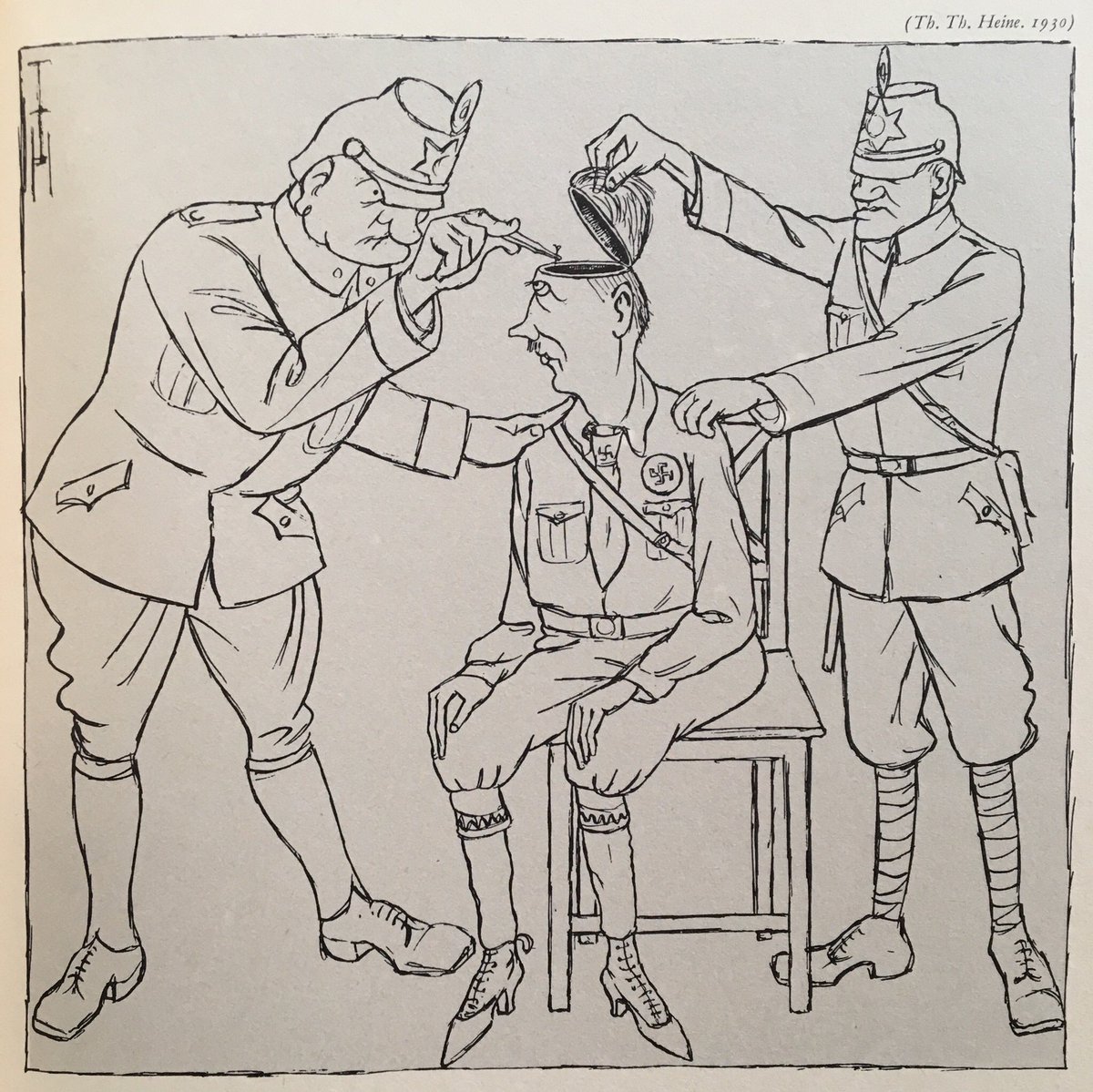 Th. Th. Heine, 1930
« Etrange comme avec si peu on peut faire autant de mal »... 
