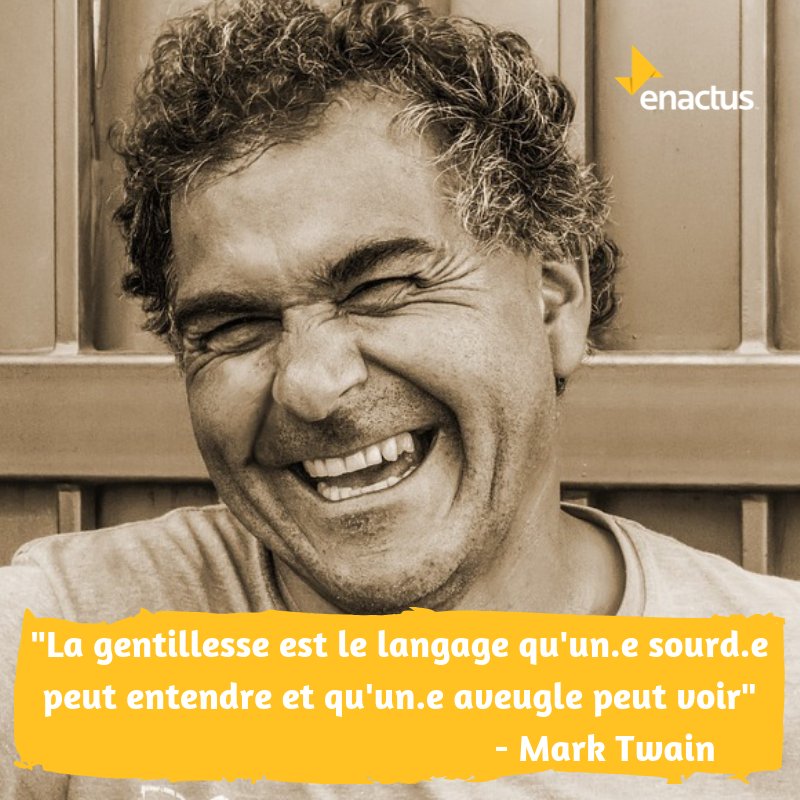 EnactusFrance's tweet image. Bonne journée de la #gentillesse : #bienveillance, écoute, attention... Un esprit que l'on aime et que l'on cultive dans notre équipe !