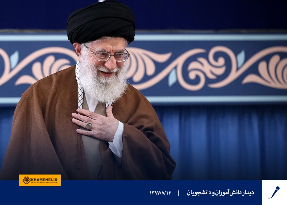 Khamenei_fa's tweet photo. ۴۰سال است که چالش بین آمریکا و ایران ادامه دارد و انواع تحرکات از سوی دشمن اتفاق افتاده است؛ از جنگ نظامی و اقتصادی تا جنگ رسانه‌ای. حقیقت مهمی در این بین و��ود دارد و آن این که در این چالش ۴۰ساله، طرف مغلوب آمریکا و طرف پیروز جمهوری اسلامی است. https://t.co/BXK8wa6TyR