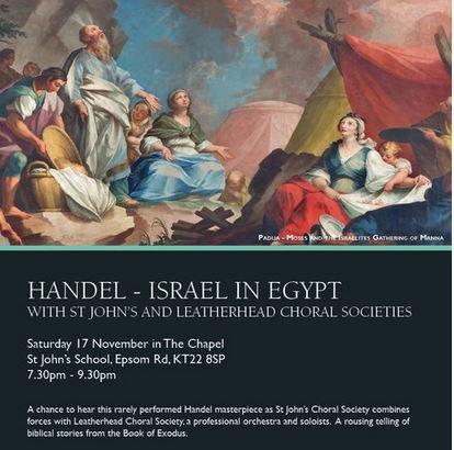 Just 2 weeks and it's our concert in union with <a href="/StJohnsSurrey/">St John's School, Leatherhead</a> Choral. But before that we will be in #Belgium next weekend singing with 3 other groups from Canada and Belgium for the Centenary Commemorations of the first world war in #Mons. leatherhead-choral.net/box-office