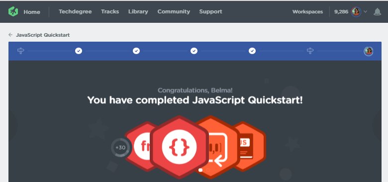 AgileBelma's tweet image. R2D48 - Missed out on regular updates but have been revising #JavaScript at Treehouse #iLoveJavaScript #100DaysOfCode