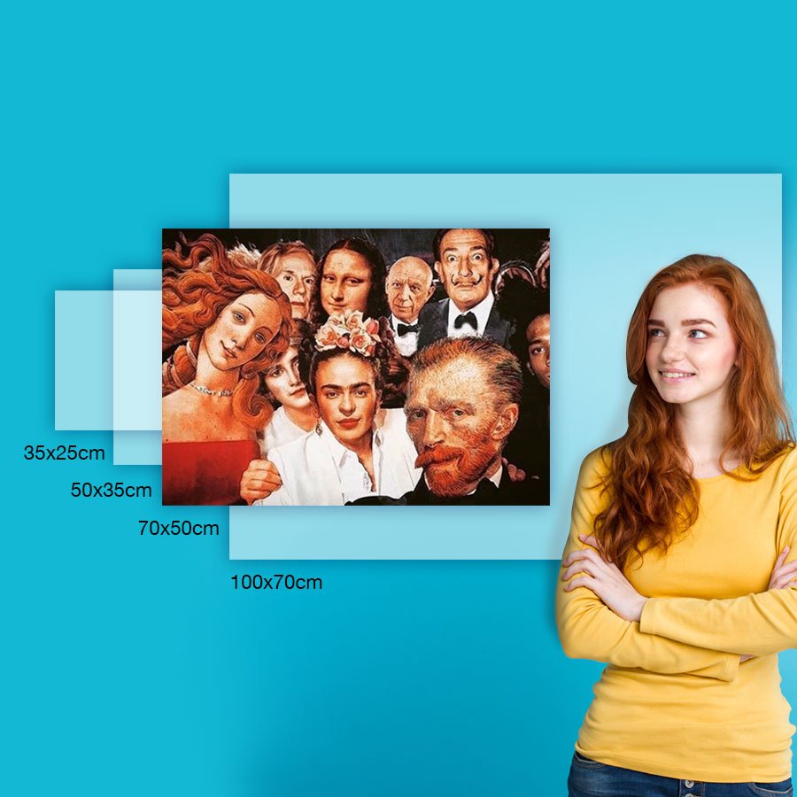 Her fırça dokunuşuyla sanat eserleri yaratan yerkürenin gelmiş geçmiş en iyi ressamları bugün aramızda olsalar selfie akımına karşı tavırları nasıl olurdu? Bizce onlar da bu akıma kendilerini kaptırırlardı. Bize de sadece bir parmak dokunuşumuzla “like” kalırdı…  #evdekorasyon