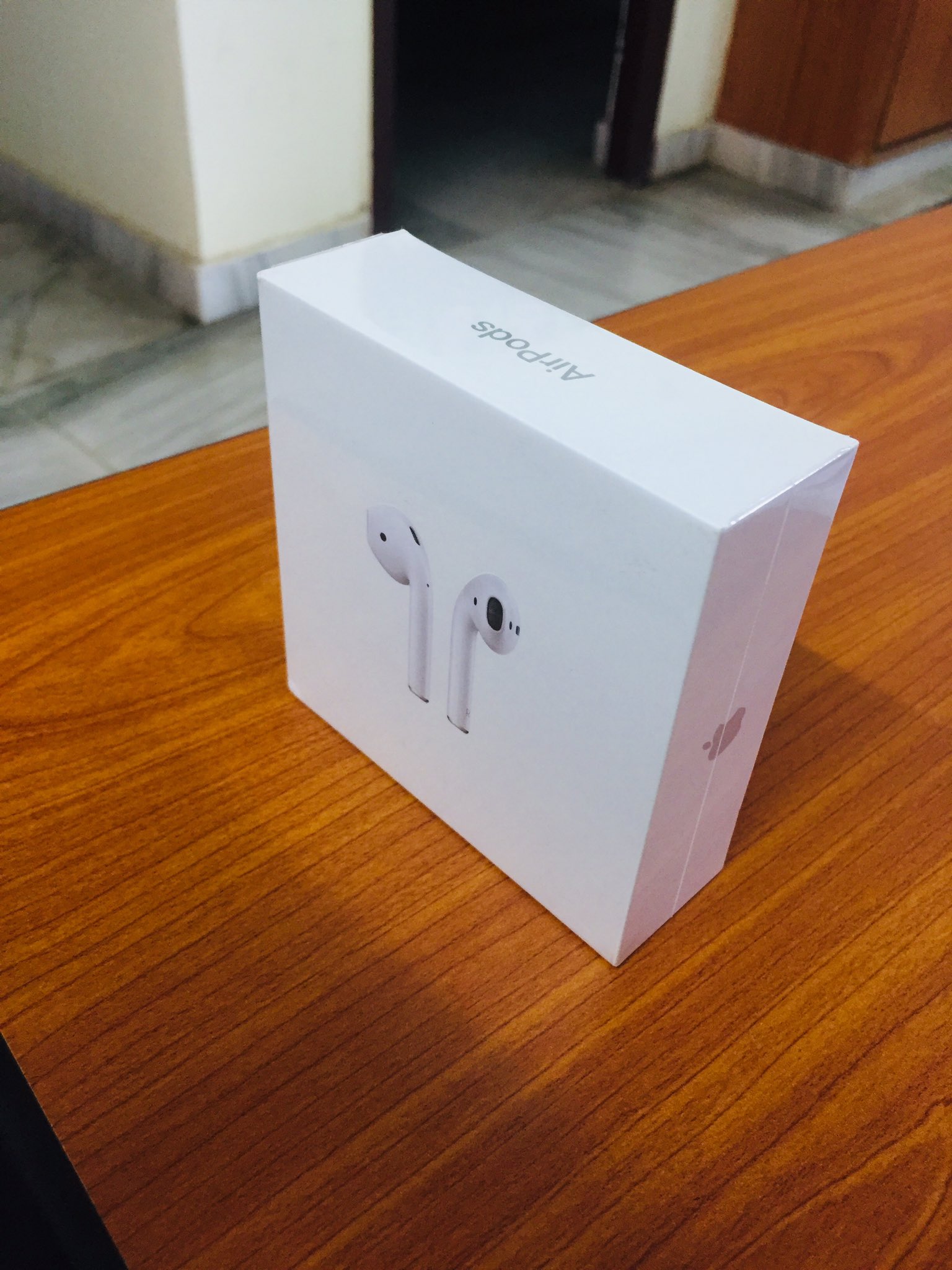 Happy birthday sir on your birthday unboxing my AirPods love 