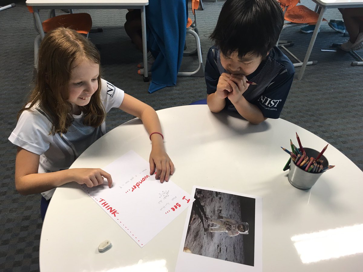 Y5NIST's tweet image. What do historians do?
Viewing images of moments from history and recording our “first thinking”
What do we see?
What are we wondering?
What connections do we have?
#NISTis thinking like an historian
#5KW @kjinquiry