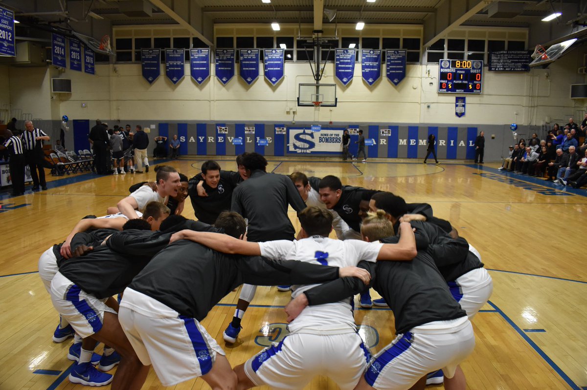 SayrevilleHoops's tweet image. Almost that time!! #bombernation #bombshelter