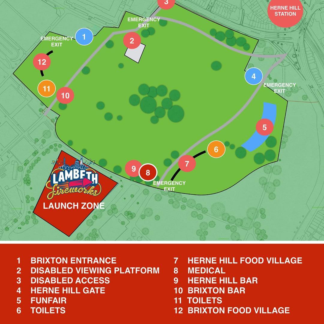 We cannot wait for the fun to begin tonight 🎉

Just a key reminder that you can only access the park through Herne Hill Gate and Brixton Water Lane Gate! 

Read our FAQs before your visit → bit.ly/2yMFE5q

#bonfirenight #london #fireworksdisplay