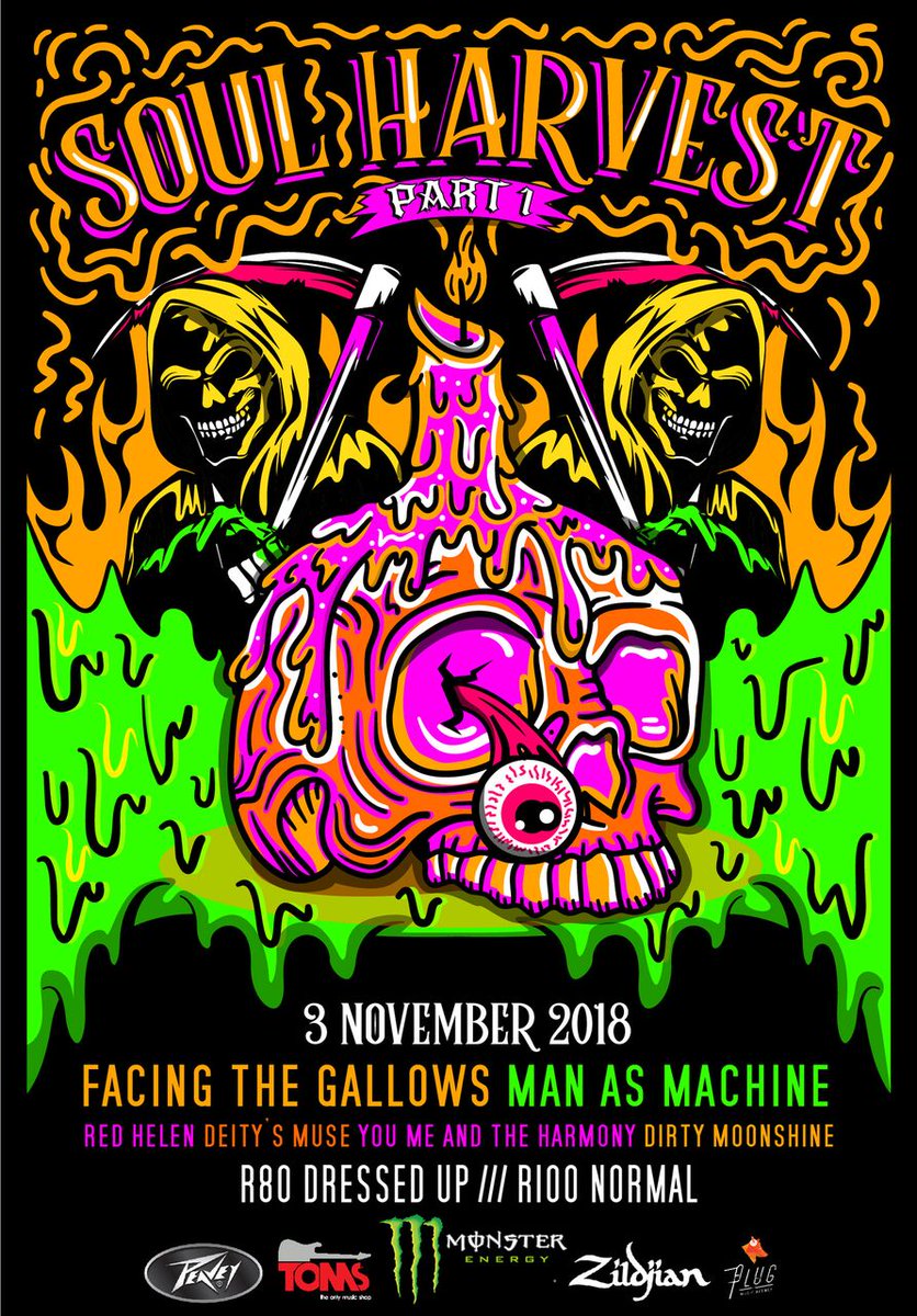 Dirty Moonshine (@dirtymoonshine) on Twitter photo Soul Harvest has arrived! Will we be seeing you tonight? Catch us with the mighty <a href="/ManAsMachine_SA/">Man As Machine</a> <a href="/WeBeFTG/">M</a> <a href="/RedHelenBand/">Red Helen</a> <a href="/DeitysMuse/">Deity's Muse</a> and <a href="/ymathofficial/">You,MeAndTheHarmony</a> at <a href="/RumoursLounge/">Rumours Lounge</a>! Remember if you dress up you get discount at the door! This line up is on fire! #livegigs #party #dirtyrock Soul Harvest has arrived! Will we be seeing you tonight? Catch us with the mighty <a href="/ManAsMachine_SA/">Man As Machine</a> <a href="/WeBeFTG/">M</a> <a href="/RedHelenBand/">Red Helen</a> <a href="/DeitysMuse/">Deity's Muse</a> and <a href="/ymathofficial/">You,MeAndTheHarmony</a> at <a href="/RumoursLounge/">Rumours Lounge</a>! Remember if you dress up you get discount at the door! This line up is on fire! #livegigs #party #dirtyrock