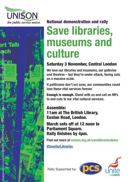ProspectBL's tweet photo. Join Prospect BL today at the British Library @ 11am today on the national #saveourlibraries #museums & #culture demonstration! #mylibrarybyright #libraries https://t.co/nPrZcKeOiI