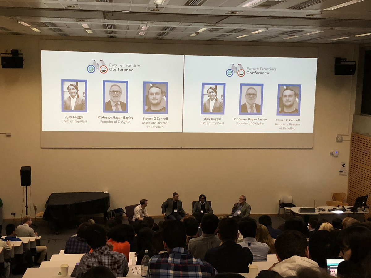 Awesome biotech panel! #entrepreneurs #biotech #imperialentrepreneurs