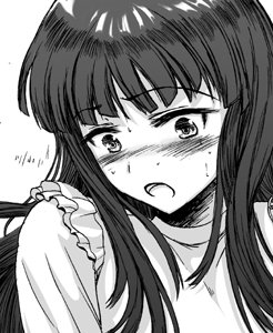 明日、大阪まんだらけで開催のし～むす!18に波路地で出ます。小説コピー誌つくって持っていきます。ちょいちょい出してる鹿島奈央シリーズ3作目。挿絵1枚だけですが。あと既刊も一通り。
あと例のパネル描かせてもらいました。こちらもぜひ直にご覧ください。 