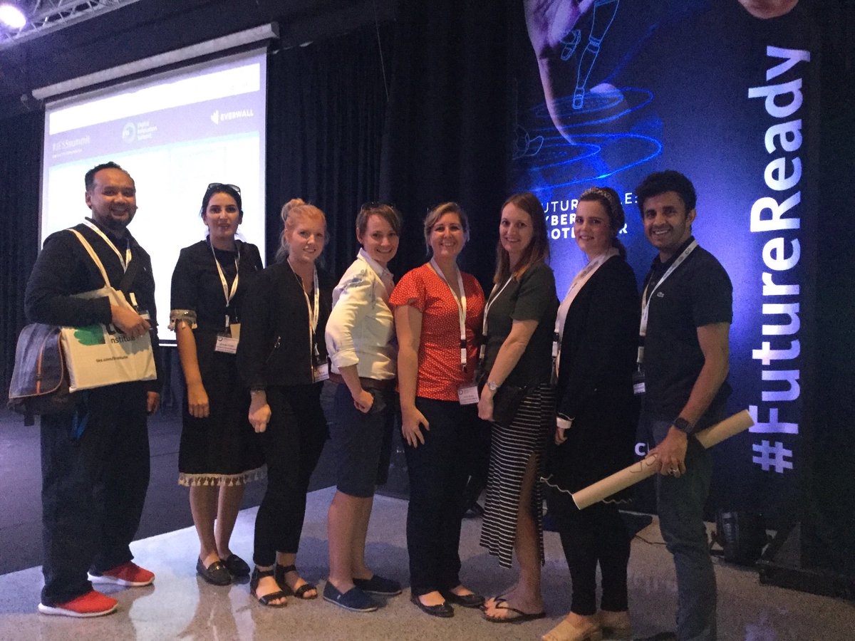 The dedicated group of @VISS_UAE delegates attending the #JESSsummit. Much renewed passion and ideas to bring back on how we can continue to enhance 21st century Teaching and Learning.