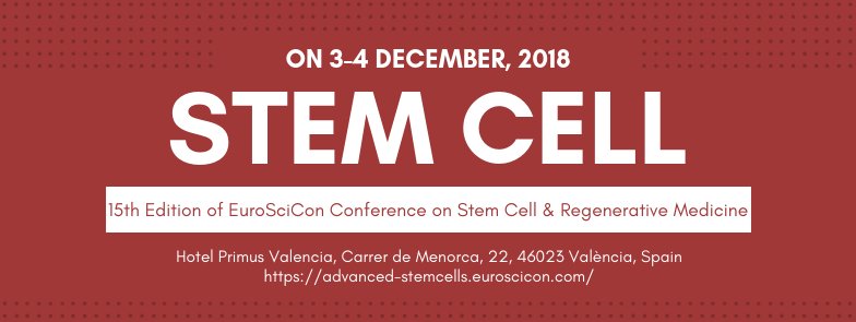 Visit: advanced-stemcells.euroscicon.com 
One month to go!
If you think you can break the #stereotype and revolutionize the treatment methodology using stem cells, then this #conference will serve the best platform to share and gain knowledge
#stemcellstherapy #stemcells #cordblood #Cancer