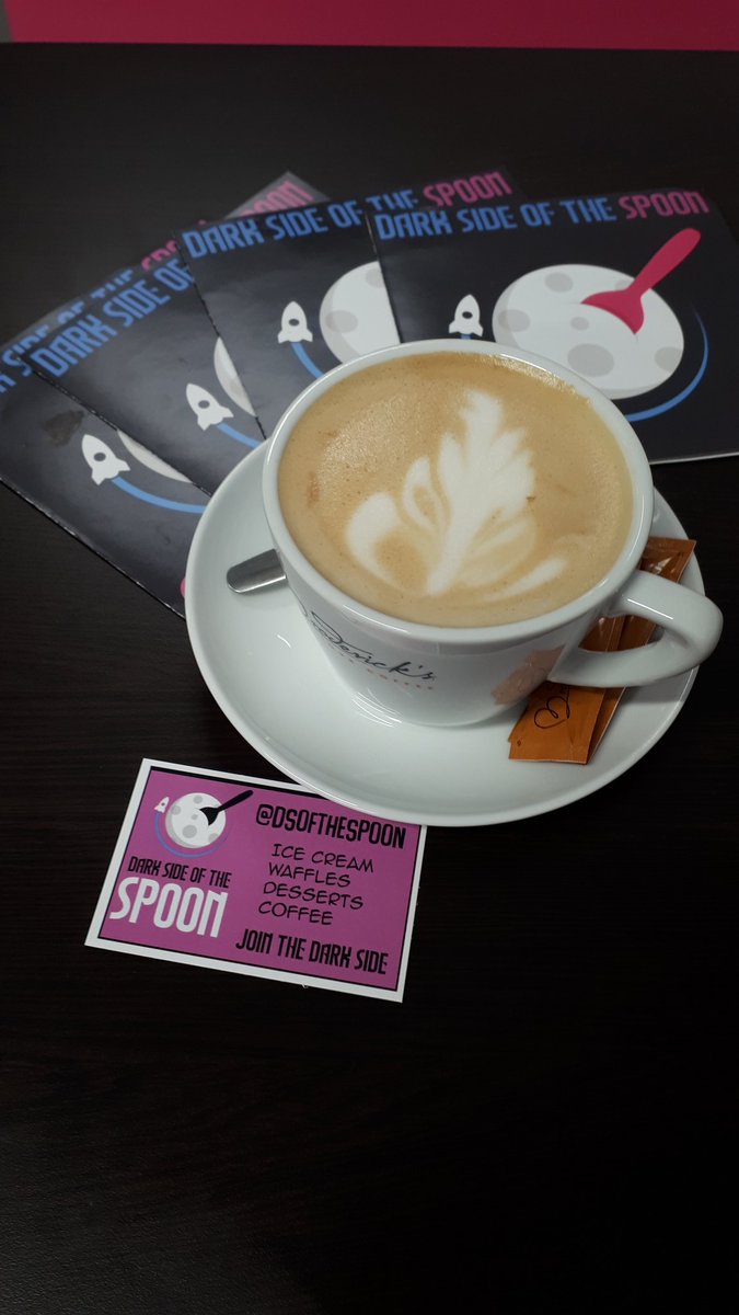 Why not pop in for a delicious cup of coffee and browse the fantastic record fair on the mezzanine today #jointhedarkside