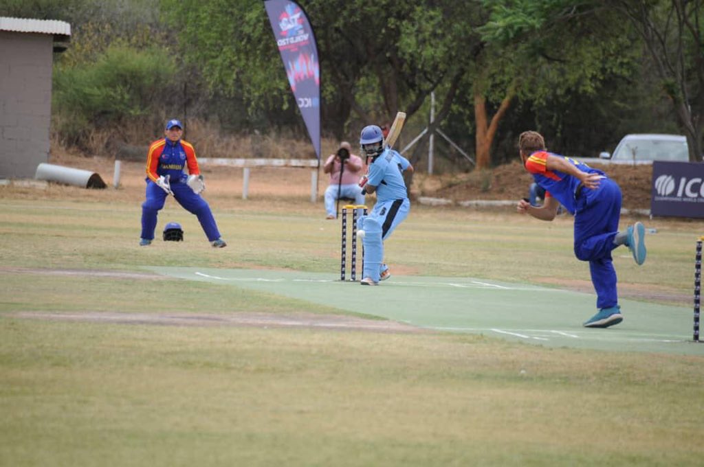 Hosts <a href="/cricketbotswana/">ⅭZ.🔶 ­­­B­­l­­­n­­­a­­­­­n­­­­c­e­</a> won the <a href="/ICC/">ICC</a> World Twenty20 Africa C Qualifiers as they beat <a href="/CricketNamibia1/">Official Cricket Namibia</a> by 3 wickets. #WT20QAfricaC