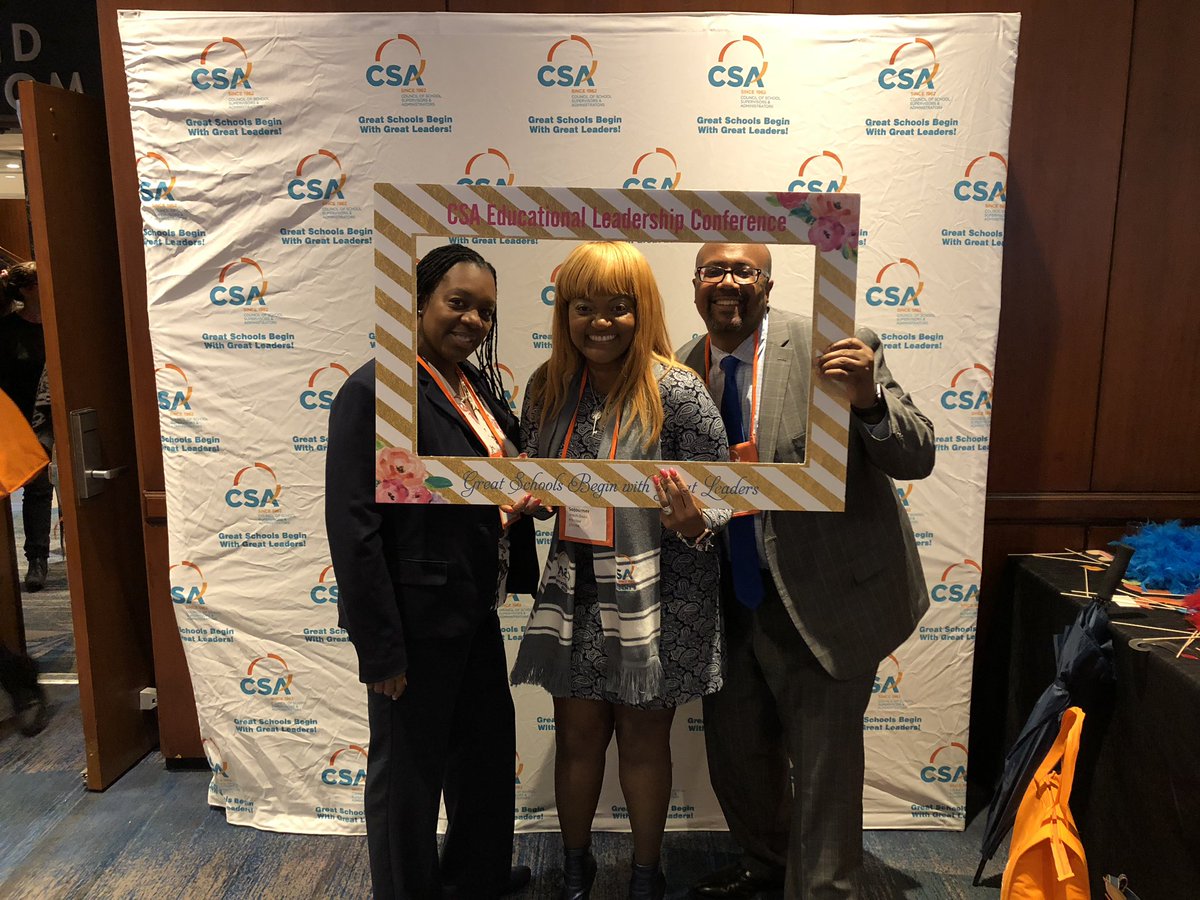 My Assistant Principals and I representing 394 at our annual CSA union conference.