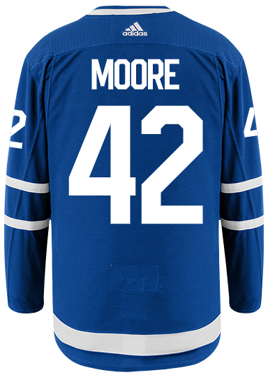 moore jersey number