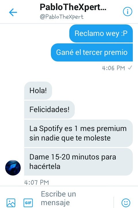 httpsWinner's tweet image. @PabloTheXpert 100% LEGIT, síganlo todos porque es super legit!!!