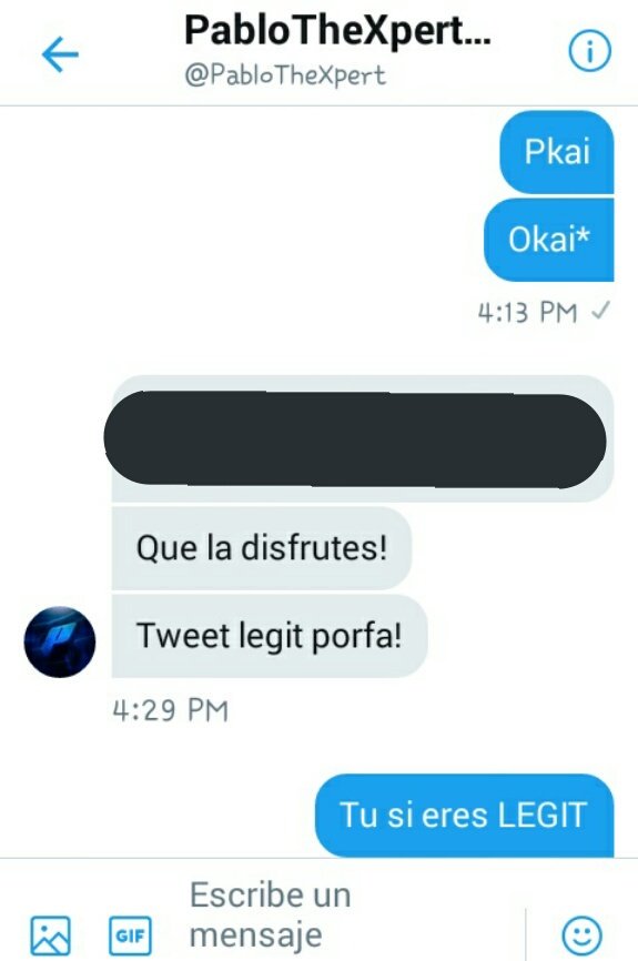 httpsWinner's tweet image. @PabloTheXpert 100% LEGIT, síganlo todos porque es super legit!!!