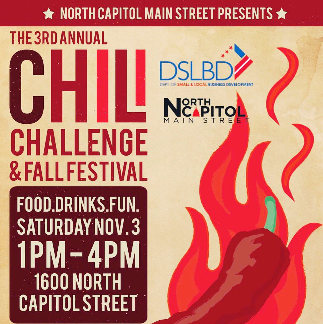 It’s chili season 🌶 🍂 ☕️! Come check us out today while we try and do the impossible. (Hint, Hint)!
#chiliseason #northcapitoldc #bloomingdaledc #exploredc #dcfocused #dcbars #impossiblefoods