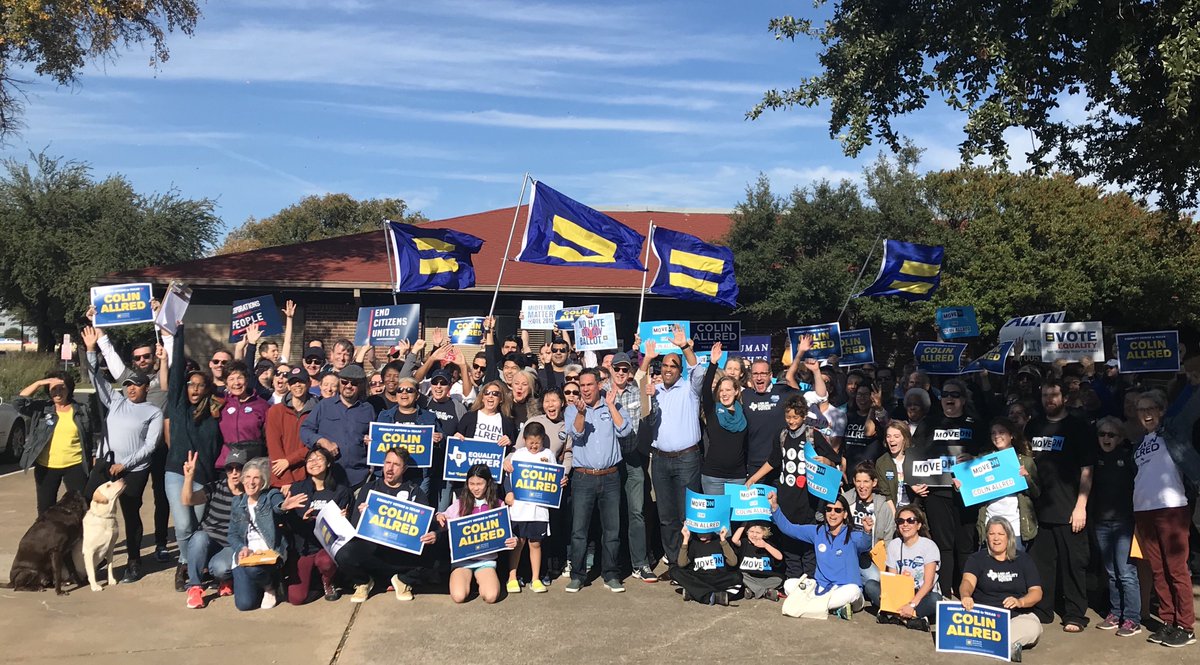 HRC in Dallas to turn out the vote in the Lone Star State.