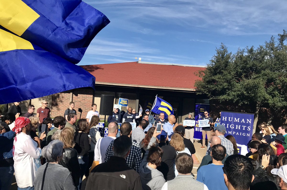 HRC in Dallas to turn out the vote in the Lone Star State.
