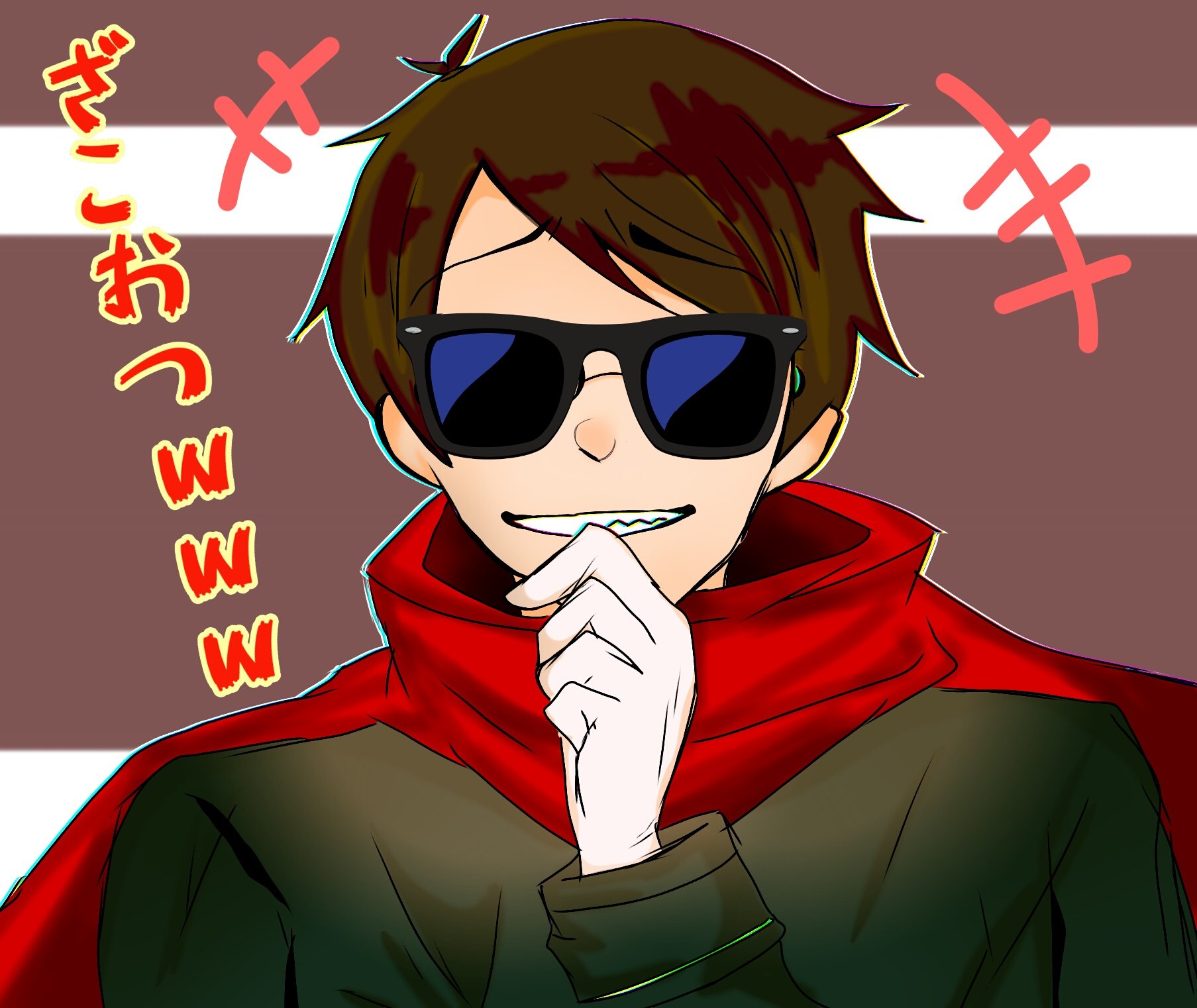 ট ইট র 月狐 ジョーカー アイコンにサングラスをかけてみよう アニメによく出てくるヤンキーみたいな情報屋 T Co Vcdjmtz1ez ট ইট র