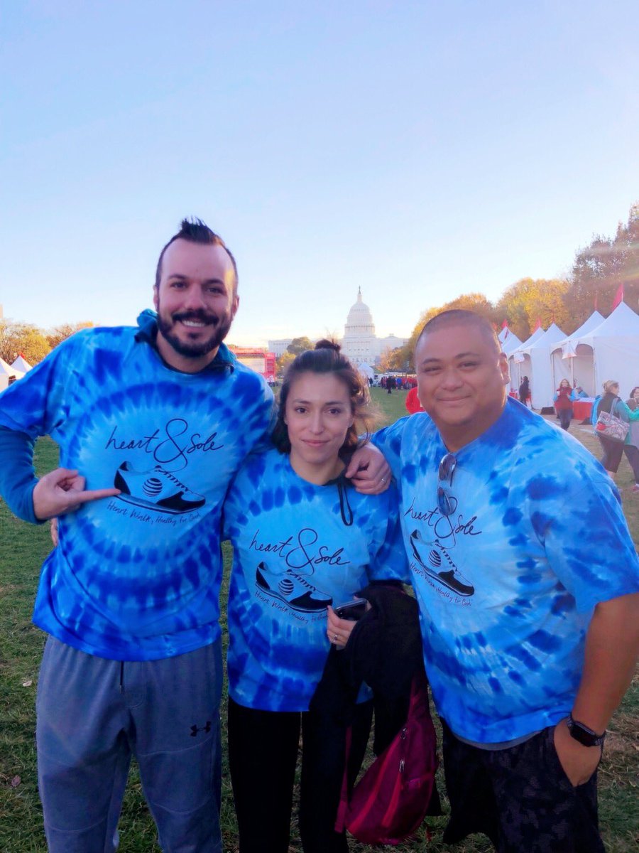 DC Heart Walk 2018 loggin my volunteer hours. With @rozmarioworld @sydniemorgan21 #HeartWalk #heartwalkattdc #DCHeartwalk