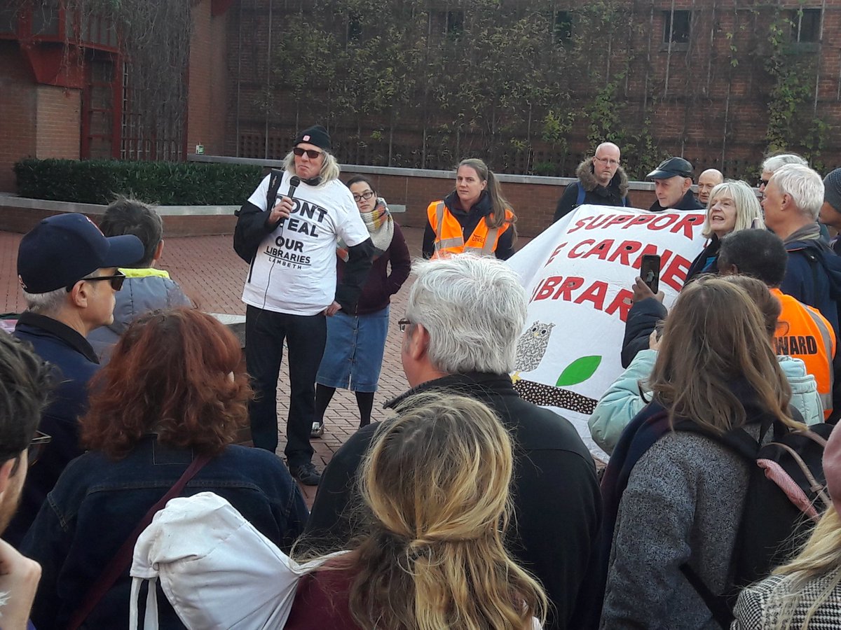 ProspectBL's tweet photo. A few of the speakers at the start of the national #saveourlibraries #museums & #culture demonstration. The march will be starting soon! #mylibrarybyright #libraries https://t.co/5hk1PRRN8C