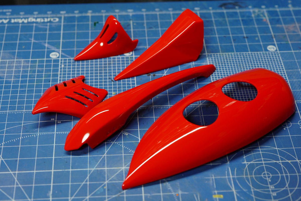 NanaShikiTak's tweet image. 本日はアンロックファンクションにお越し頂き
誠に有難うございました！
ひたすら磨き続けて５つのパーツが完成しました！
・・・・５つ(;´･ω･)
unlock-function.jimdo.com  

#LiveModeling
#ガンプラ
#アンロックファンクション
@BIANCO33900879 
@ryokichi1981 
@Examsystem116 
@NanaShikiTak