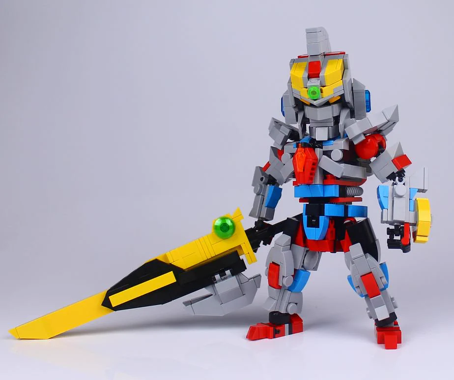 小さいレゴブロックでグリッドマンが作られています！すごいwww