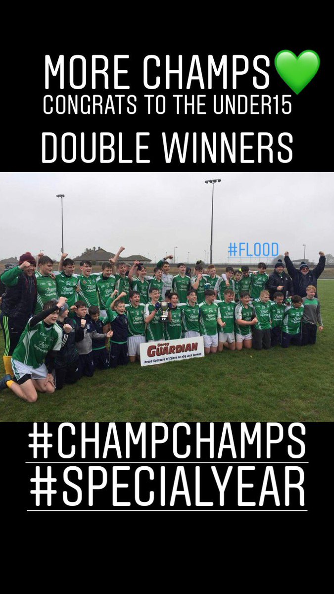 A year that keeps on giving! Big up to the champ champs!!@NaomhEannaGAA
