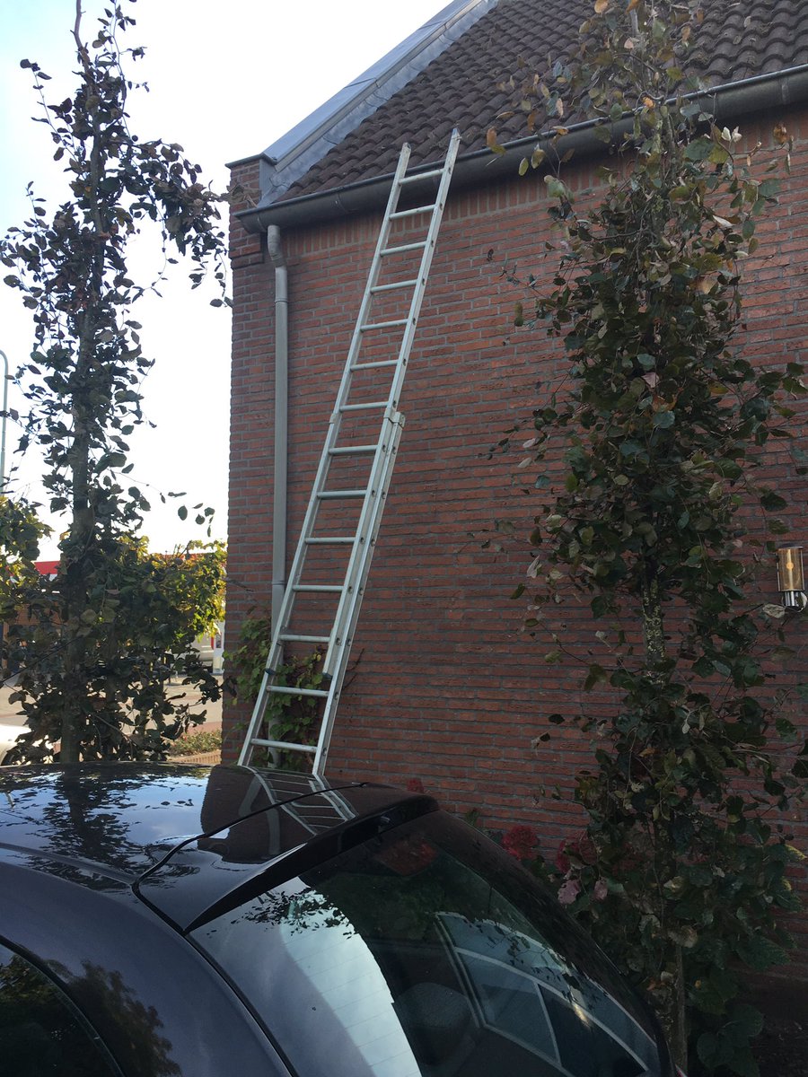 61Guus's tweet photo. Dakgoten schoonmaken. Tsja, een terugkerend ritueel. https://t.co/7g2e6lSHhk