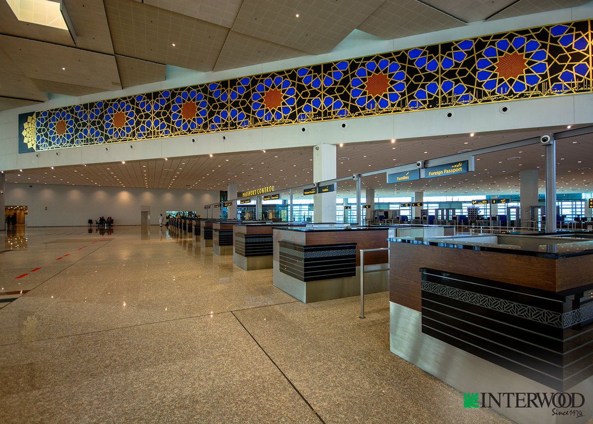 interwoodmobel's tweet image. The Islamabad International Airport is furnished with beautifully designed counters provided by Interwood to assist customers&apos; travel plans. #Interwood #IIAP #ARCOP #Airport #Architecture #Counters #Travel #Islamabad_International_Airport #InterwoodCorporateProjects