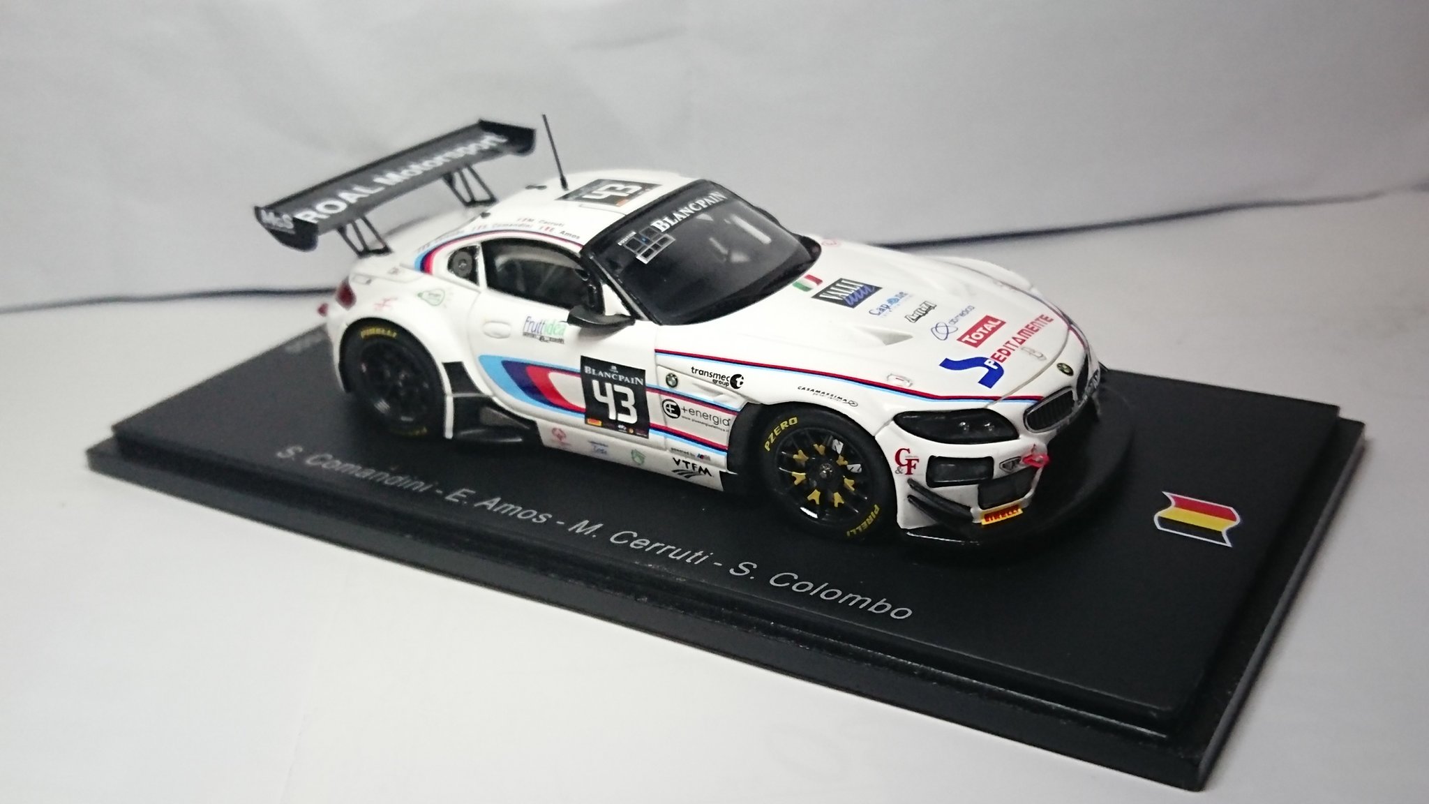 1/43 300台限定 SPARK BMW Z4 GT3 2013年 NO.14 スパ２４時間-