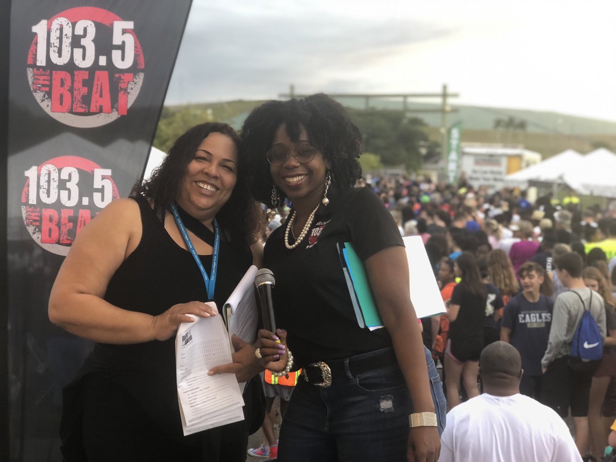 1035TheBEAT's tweet photo. If your just waking up it’s a beautiful day for a #5k #Walk or #Run so come join us we are here #Stepsforsos 5K Walk / Run here at Treadwinds Park in Coconut Creek, FL. https://t.co/Iab15IoJXT